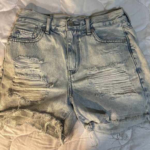American Eagle Mom Shorts Size 0 - Picture 1 of 11